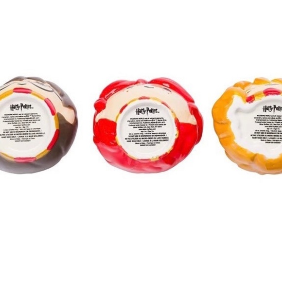 Harry Potter Ceramic Sculpted Mini Cup Set from the Wizarding World - Picture 3 of 6